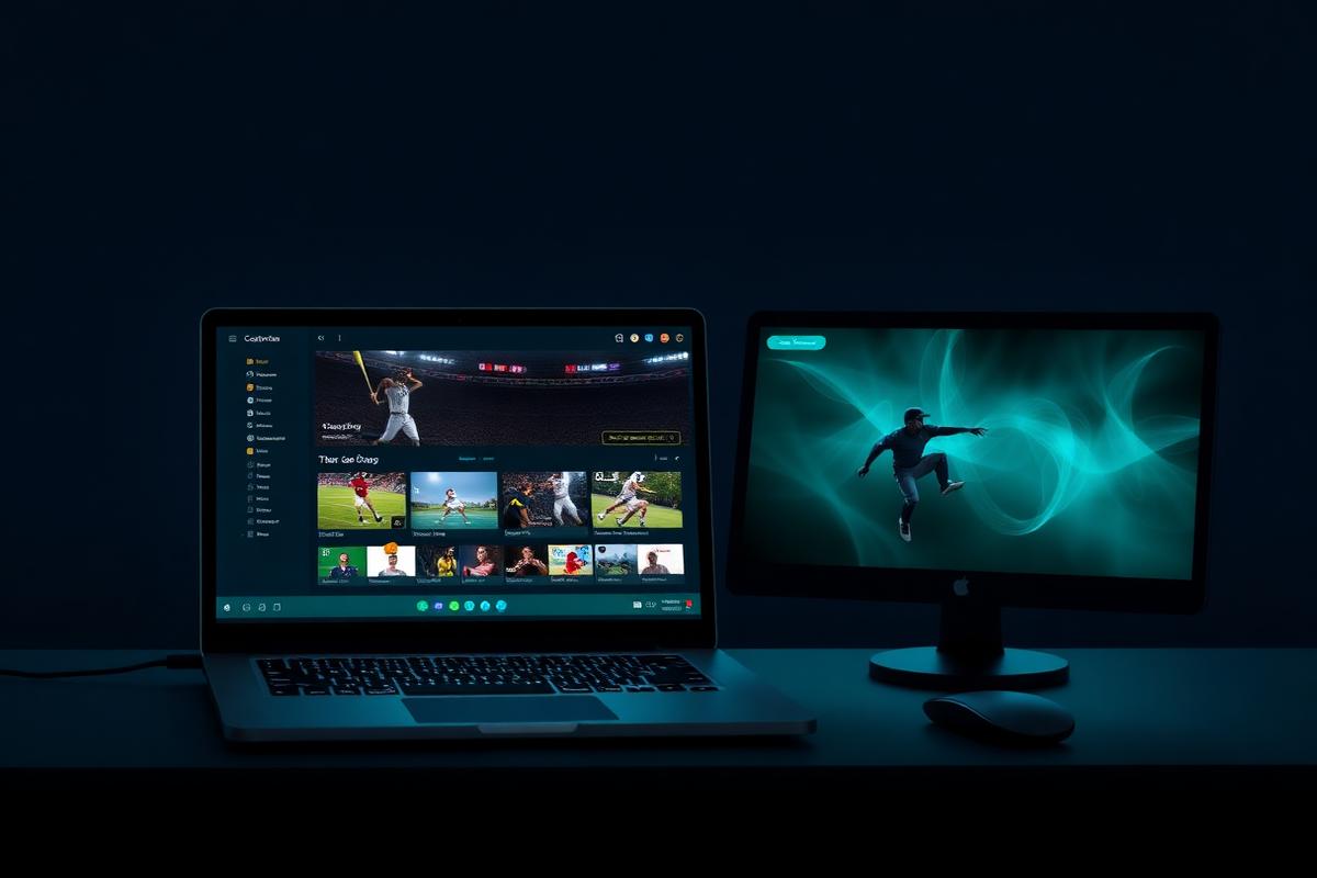 Sportzfy running on PC and Mac